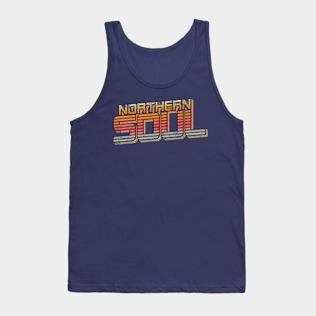 Northern Soul Retro Tank Top by Rayrock76